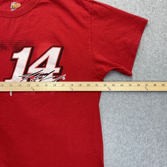 Tony Stewart Nascar Winners Circle Mens Large L Red Racing Graphic Tee READ - Picture 7 of 9
